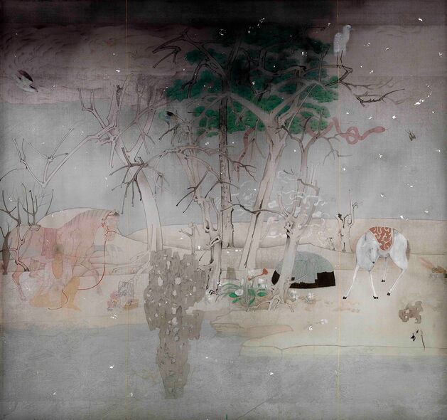 Overcome All Difficulties Song Guochao Department of Chinese Painting
